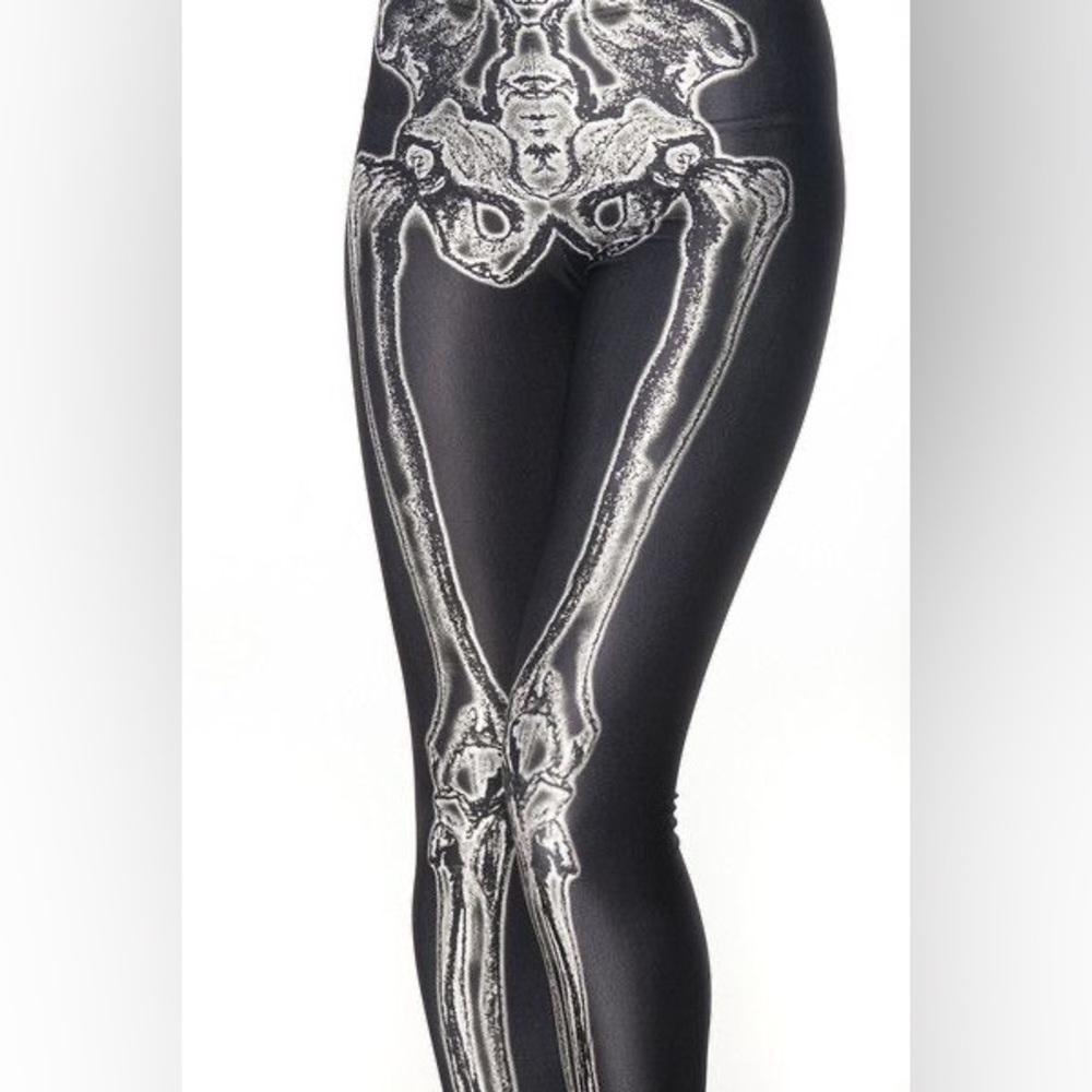 Black Milk Clothing Leg Bones 3.0 Leggings size M